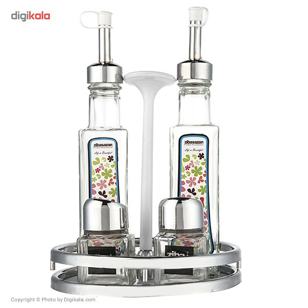 ست آبلیمو خوری کرومی زیباسازان مدل سانسی