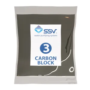 شارژ فیلتر تصفیه آب خانگی  اس اس وی مدل Carbon Block بسته 120 گرمی