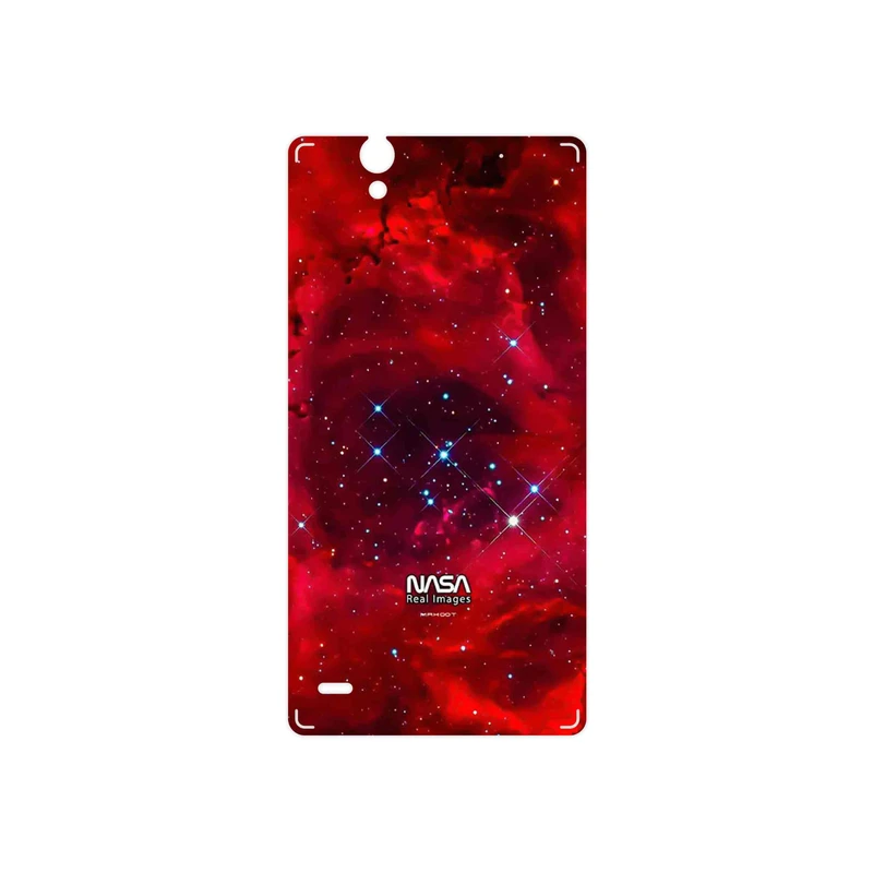 برچسب پوششی ماهوت مدل Universe b NASA 10 مناسب برای گوشی موبایل سونی Xperia C4