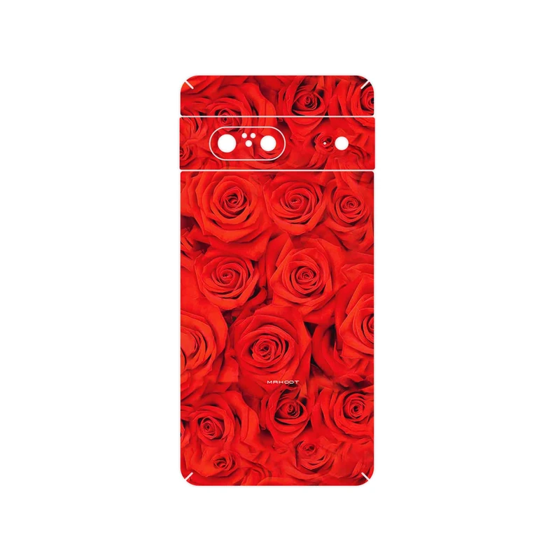 برچسب پوششی ماهوت مدل Red_Flower مناسب برای گوشی موبایل گوگل Pixel 7