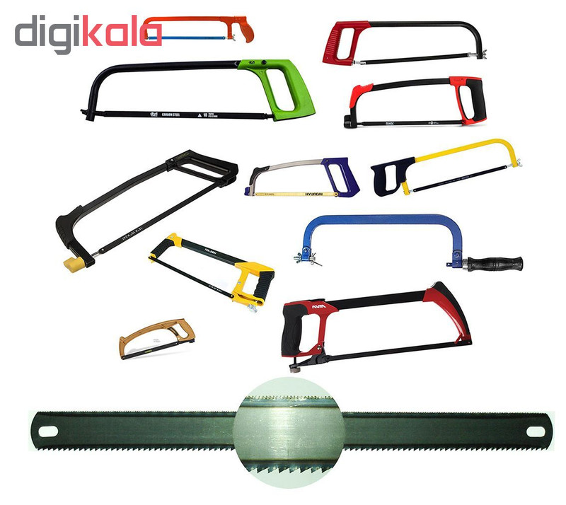 تیغ اره دولبه چوب و آهن بسته 2 عددی