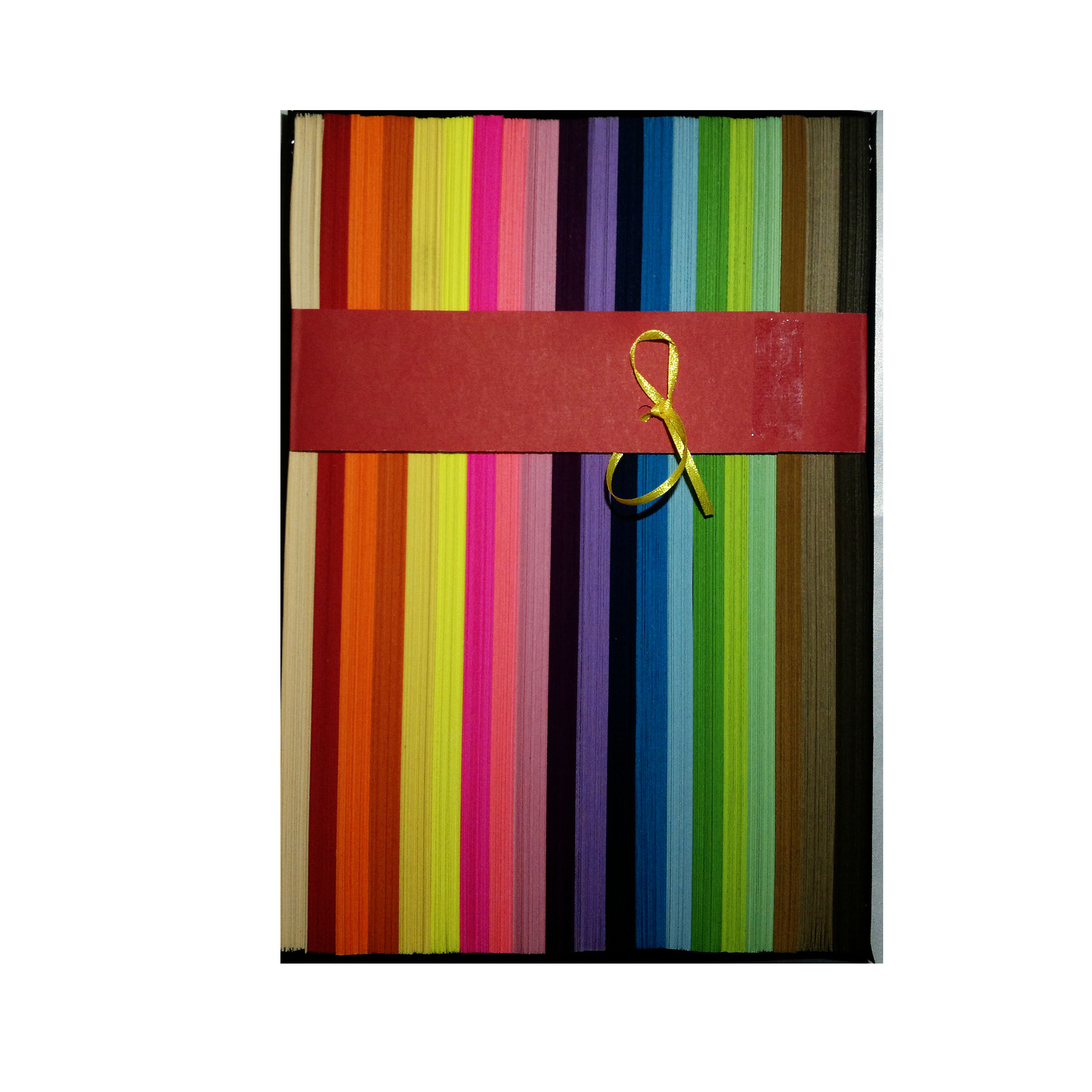 نوار ملیله کاغذی مدل Rainbow بسته 2000 عددی