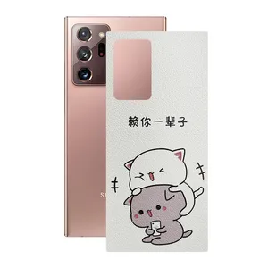 Remax Leth cover sticker Mochi cat design suitable for Samsung Galaxy Note 20 Ultra