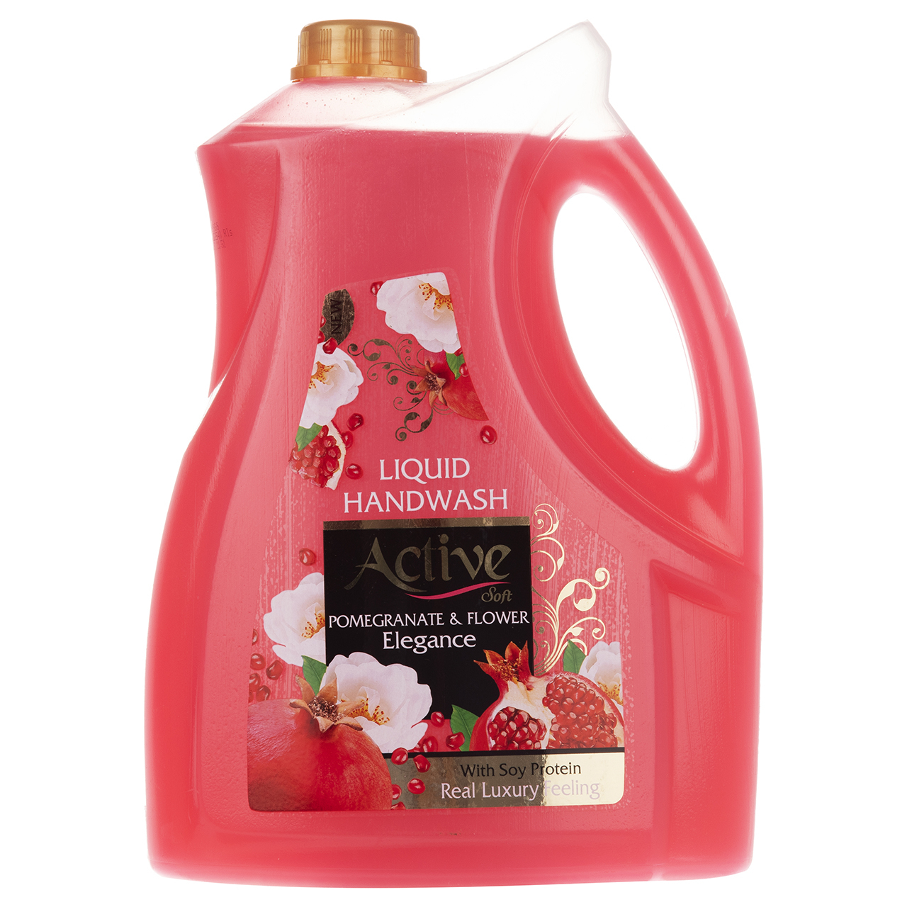 مایع دستشویی اکتیو مدل Pomegranate & Flower مقدار 3750 گرم