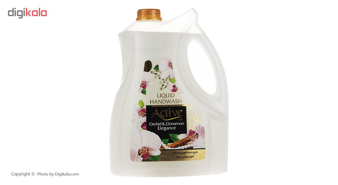 مایع دستشویی اکتیو مدل Orchid & Cinnamon مقدار 3750 گرم