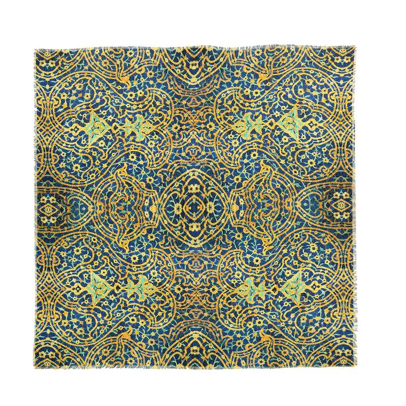 روسری زنانه طرح کاشی کد 03