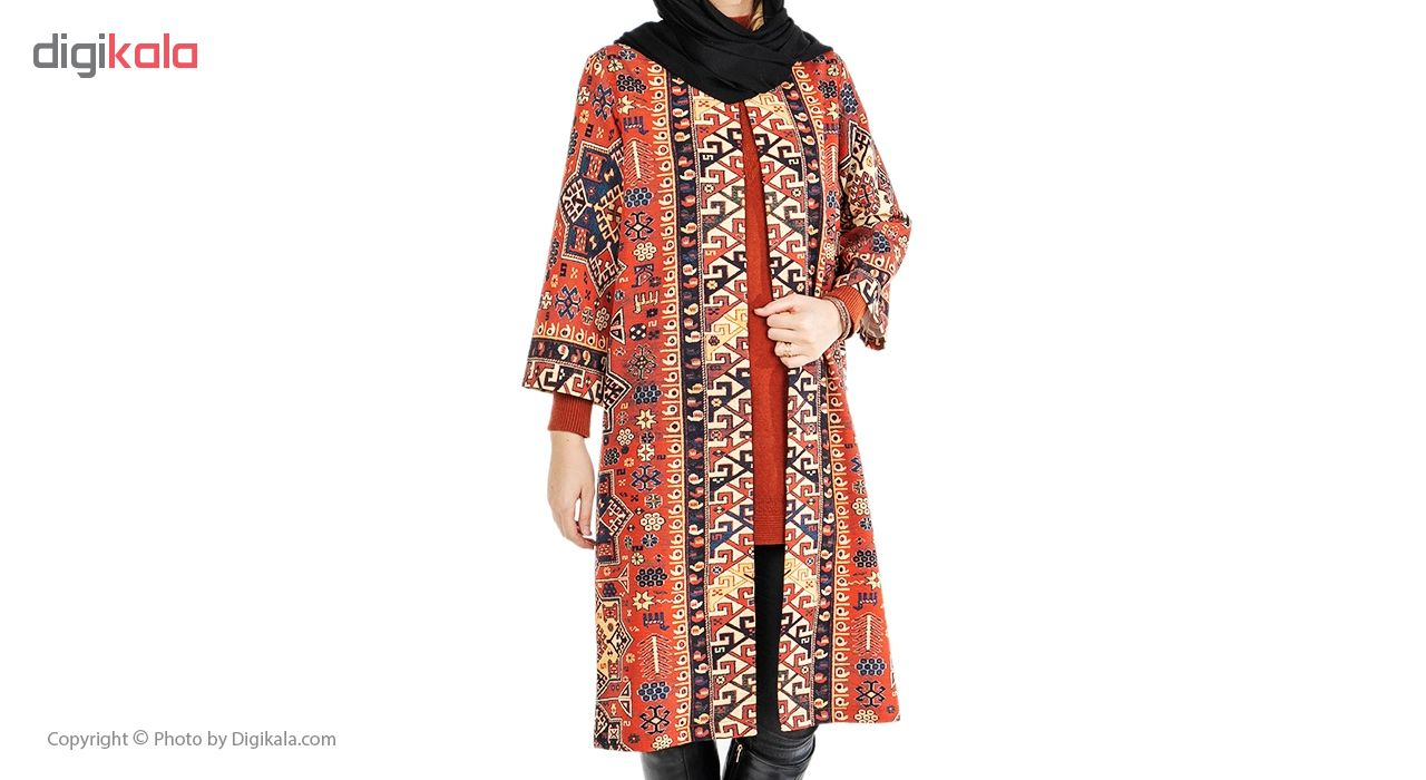 مانتو زنانه پارسی طرح فرش کاشان