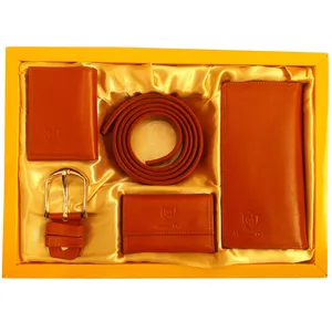 ست هدیه چرم طبیعی ماسیمو دوتی درجه ۱ مدل charm250