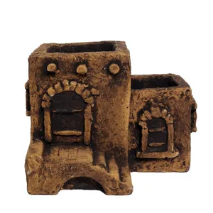 گلدان طرح خانه سنتی کد HP2