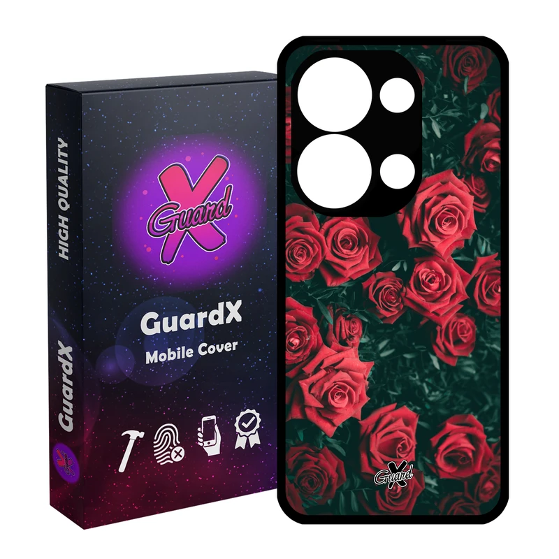 کاور گارد ایکس طرح Flower مناسب برای گوشی موبایل شیائومی Redmi Note 13 Pro 4G / Poco M6 Pro 4G