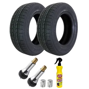 لاستیک خودرو ایران تایر مدل RONIKA سایز 205/60/14 دو حلقه به همراه والف و واکس