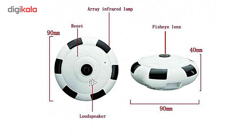 دوربین تحت شبکه بی سیم مدل FV-R3602B 3