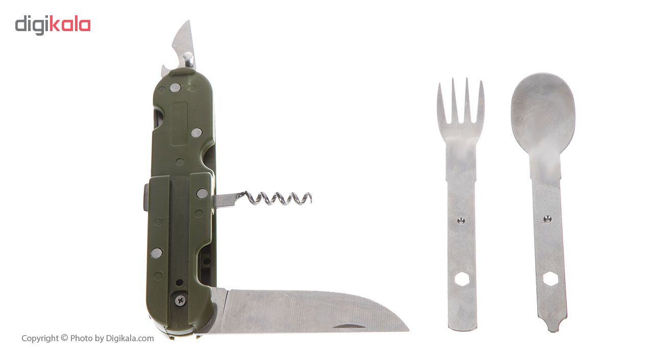 مجموعه قاشق چنگال و چاقو سفری مدل S55