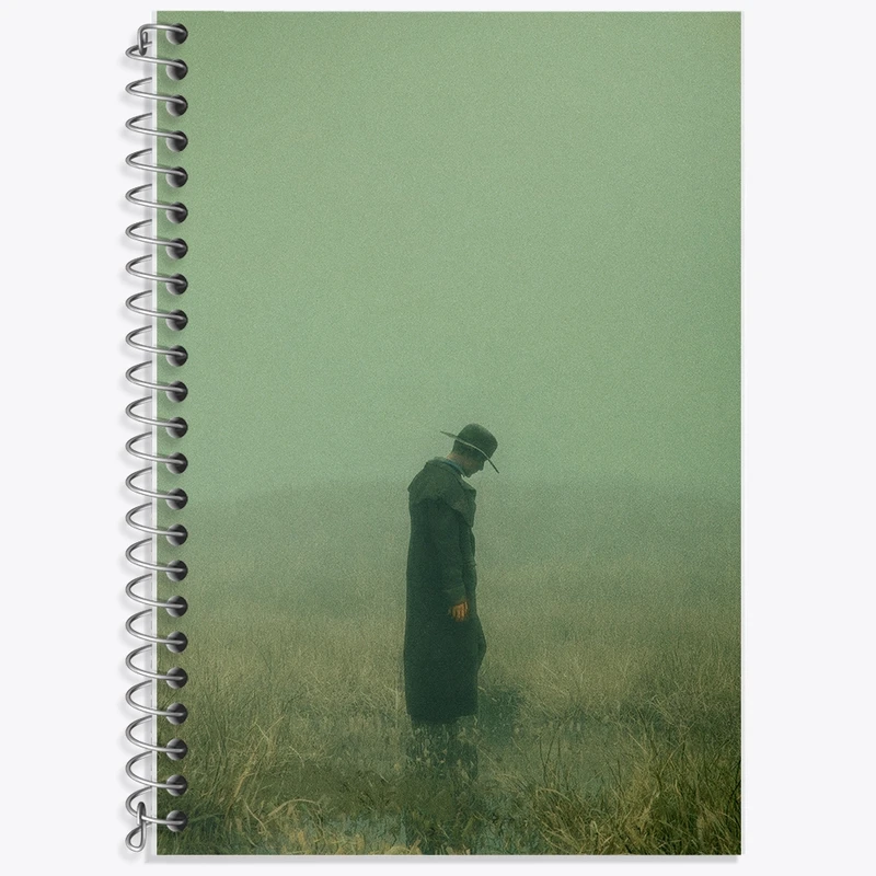 دفتر زبان 50 برگ خندالو مدل دو خط طرح مفهومی کد F526