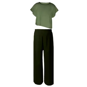 ست بلوز و شلوار زنانه مدل ابر و بادی کد 11