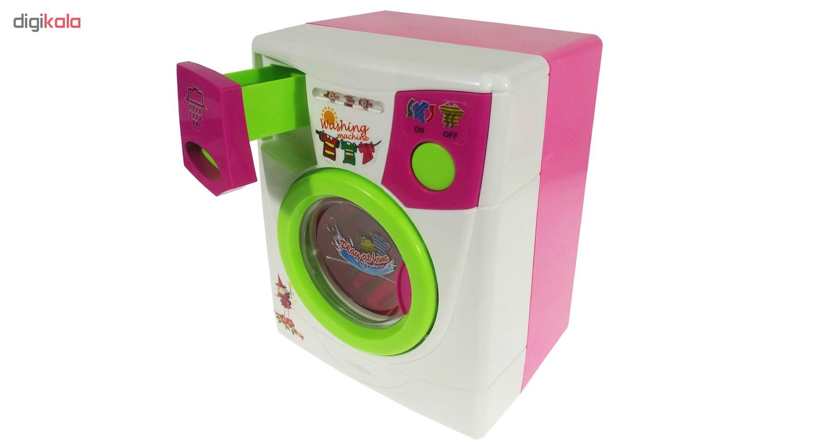 ماشین لباسشویی اسباب بازی مدل Beauty washer -  - 5