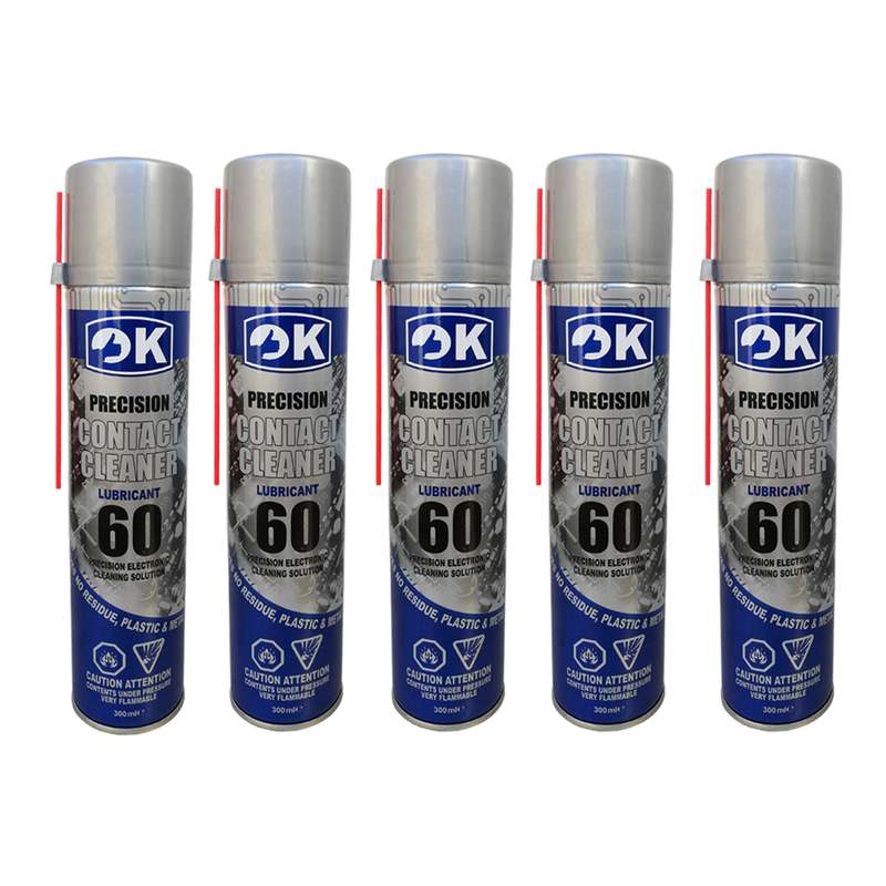 اسپری چرب اوکی مدل Contact Cleaner 60 بسته 5 عددی اسپری چرب اوکی مدل Contact Cleaner 60 بسته 5 عددی