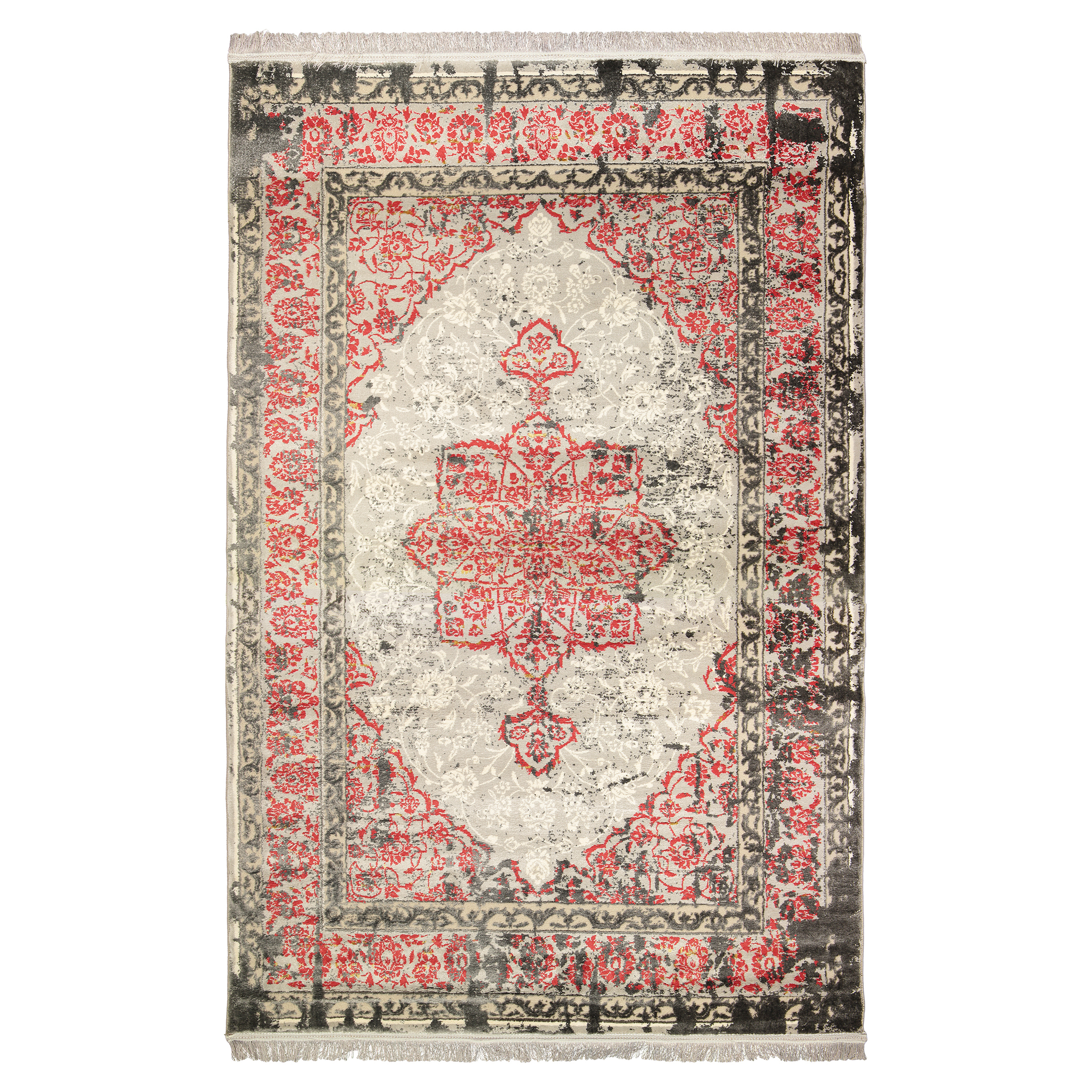 فرش ماشینی برسام کد 9193 زمینه نقره ای