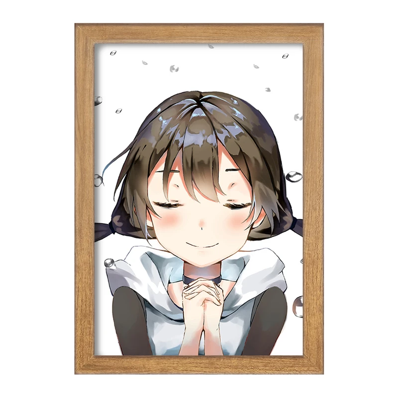 تابلو خندالو مدل هینا انیمه تغییر آب و هوا با تو  کد 17606