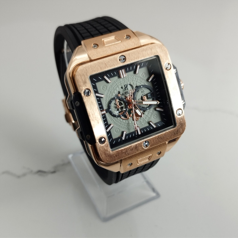 ساعت مچی عقربهای مردانه مدل سه موتوره فعال طرح هابلو ساعت مچی عقربهای مردانه مدل سه موتوره فعال طرح هابلو