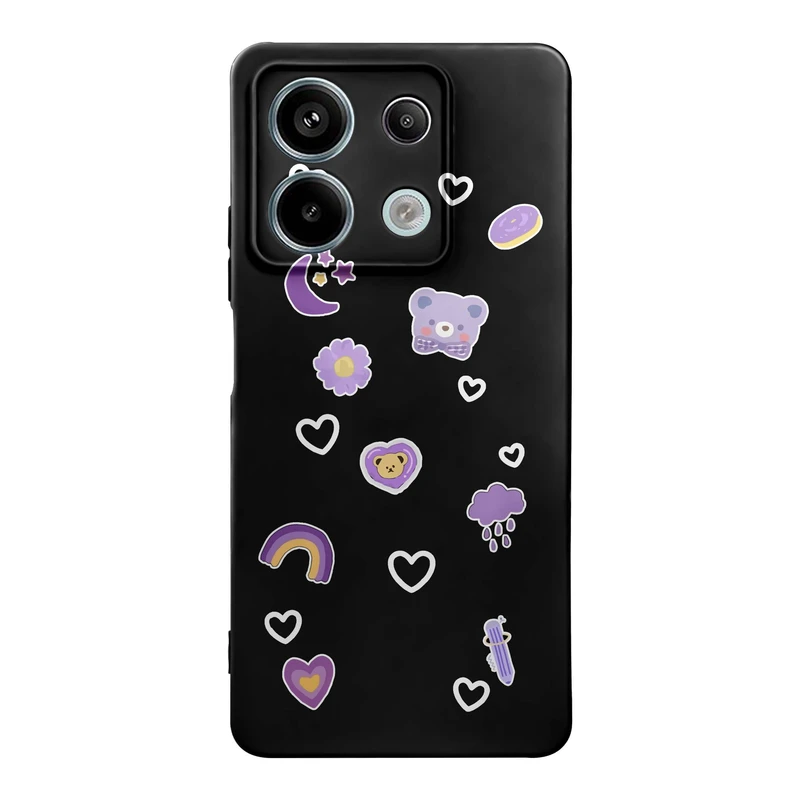 کاور قاب گارد طرح خرس فانتزی کد t12261 مناسب برای گوشی موبایل شیائومی Redmi Note 13 Pro 5G