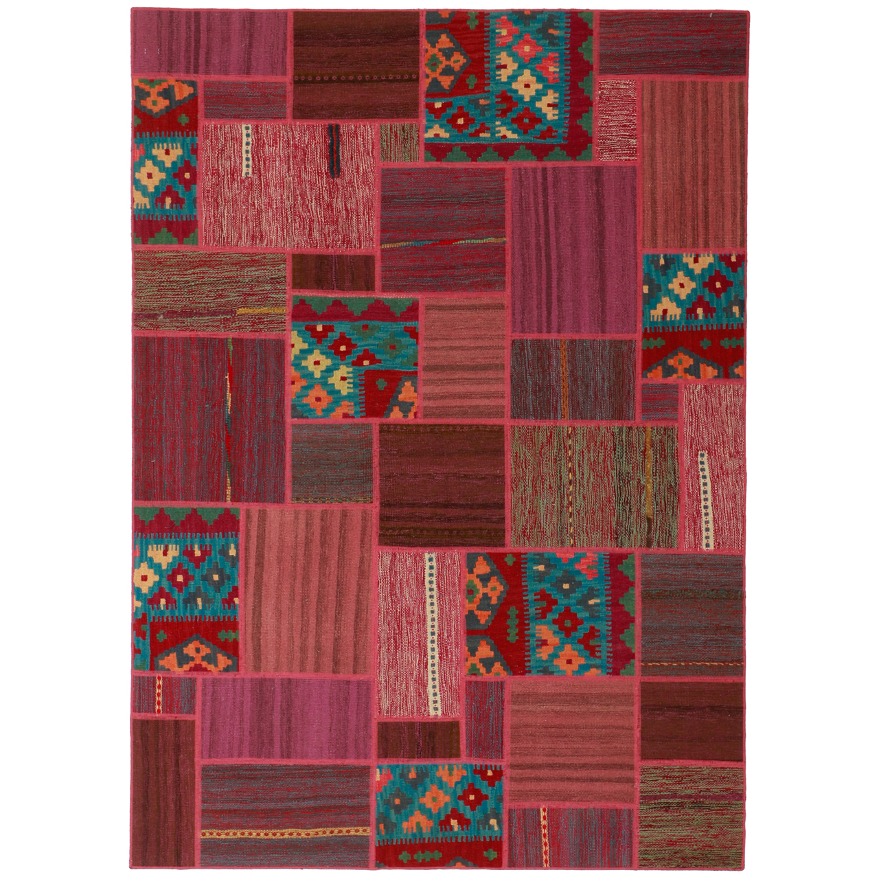 کلاژ گلیم سه متری کد 50030