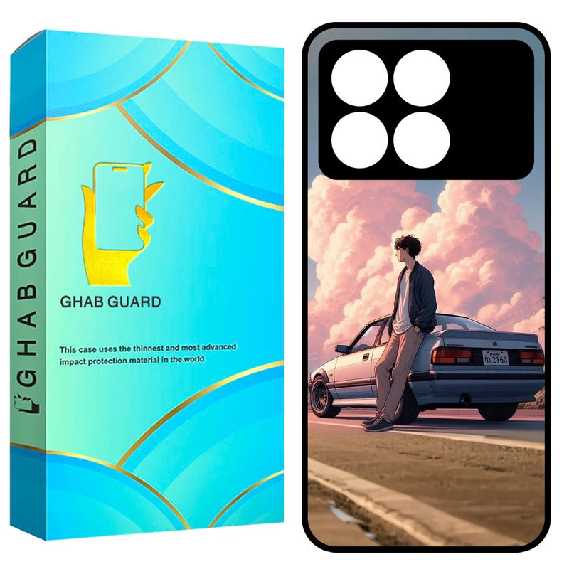 کاور قاب گارد طرح ماشین مدل GCHPK70P مناسب برای گوشی موبایل شیائومی Redmi K70 Pro 5G / Poco X6 Pro