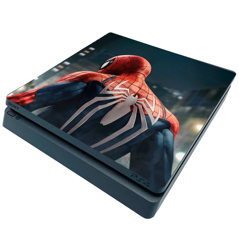 برچسب پلی استیشن 4 اسلیم مدل مرد عنکبوتی کد 553