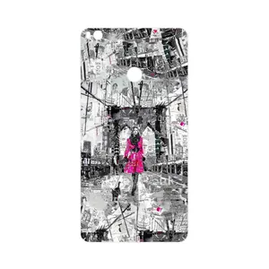 MAHOOT Collage of Catwalk Bridge Cover Sticker for Xiaomi Mi Max 2