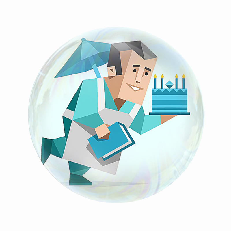 مگنت عرش طرح شخصیت کارتونی قنادی کد Asm3618