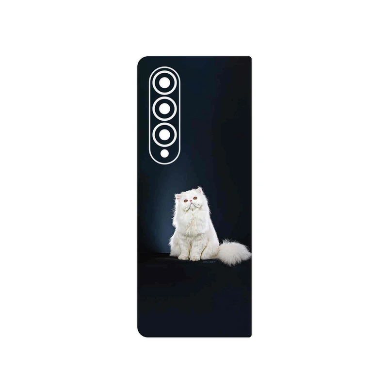 برچسب پوششی ماهوت مدل Persian_cat مناسب برای گوشی موبایل سامسونگ Galaxy Z Fold4
