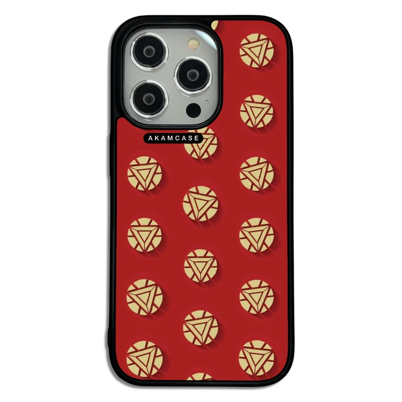 کاور آکام مدل AMC-WA14PRO-IRON MAN2 مناسب برای گوشی موبایل اپل iPhone 14 Pro