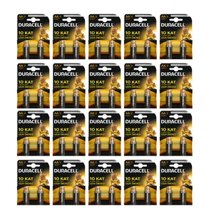 Duracell LR6 AA Battery Pack Of 40