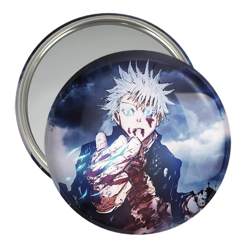 آینه جیبی خندالو مدل گوجو ساتورو انیمه جوجوتسو کایزن  کد 11073