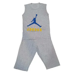 ست تاپ و شلوارک مردانه مدل h8558