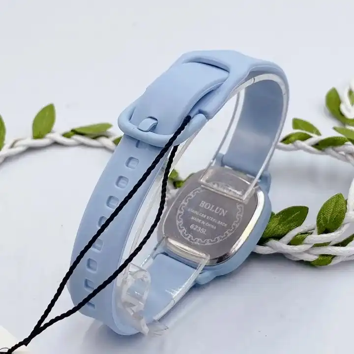 ساعت مچی عقربه ای بولون مدل بند ژله ای ضد حساسیت 5