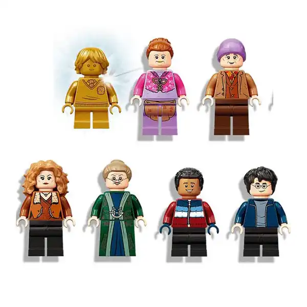 ساختنی 889 تکه مدل هری پاتر دهکده جادویی کد 60139