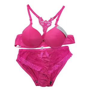 ست شورت و سوتین زنانه مدل بند گیپور 650