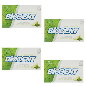  آدامس مینی استیک با طعم نعنا بایودنت - 18 گرم مجموعه 4 عددی