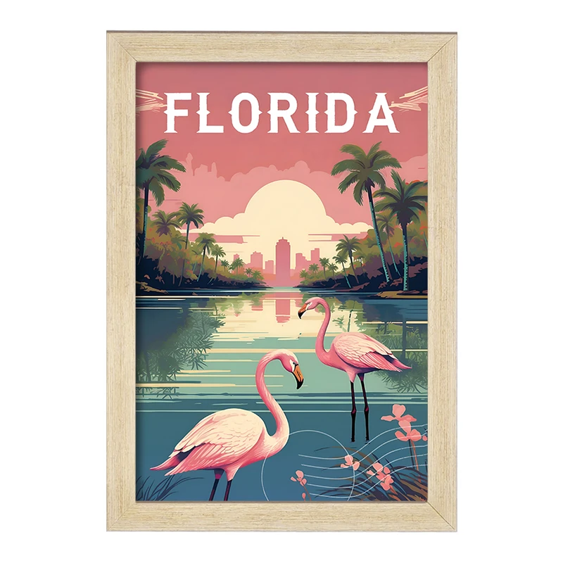 تابلو خندالو مدل فلوریدا (Florida) کد F6318