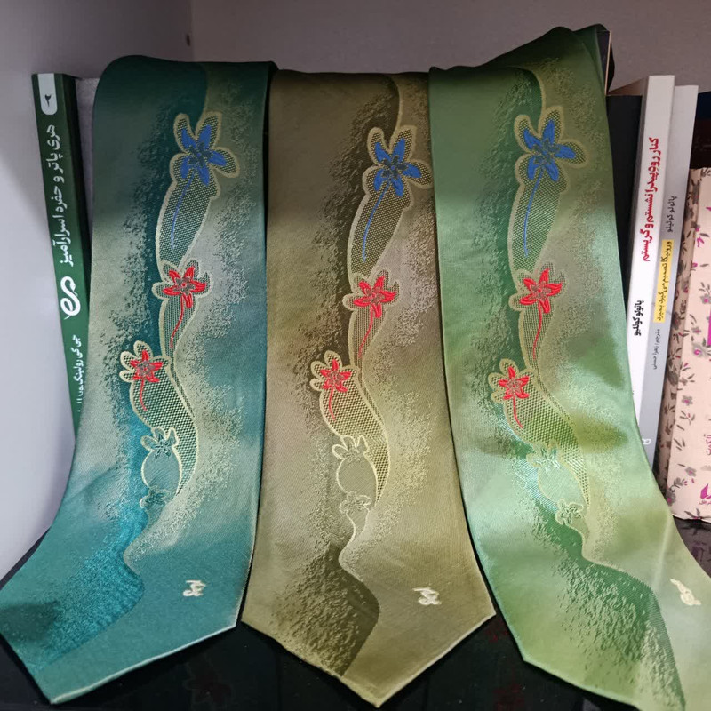 کراوات مردانه مدل Flower کد 65