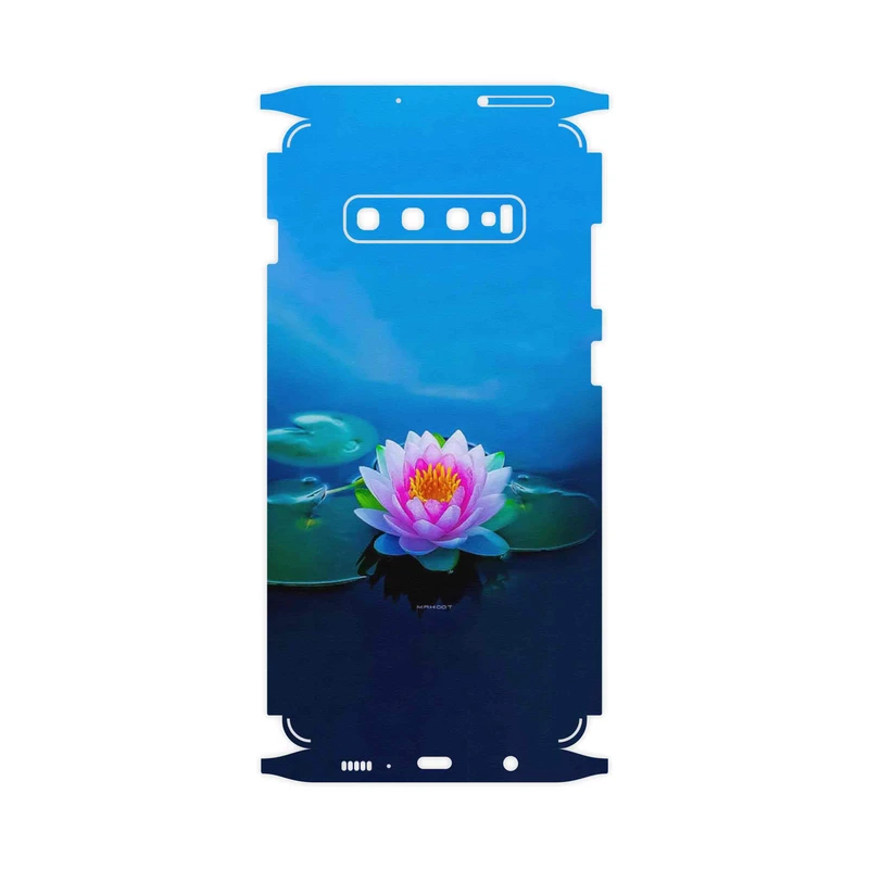 برچسب پوششی ماهوت مدل Lotus-FullSkin مناسب برای گوشی موبایل سامسونگ Galaxy S10 Plus