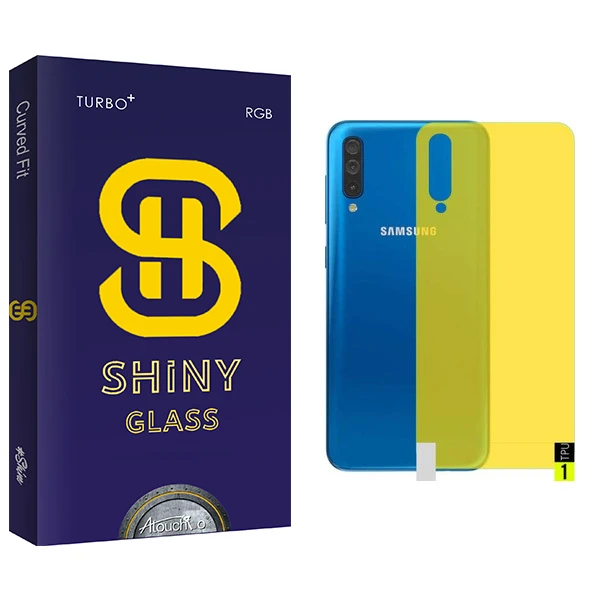 محافظ پشت گوشی آتوچبو مدل Shiny Glass مناسب برای گوشی موبایل سامسونگ A50