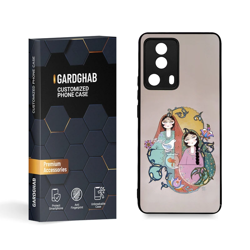 کاور گارد قاب مدل دخترانه مناسب برای گوشی موبایل شیائومی Mi 13 Lite