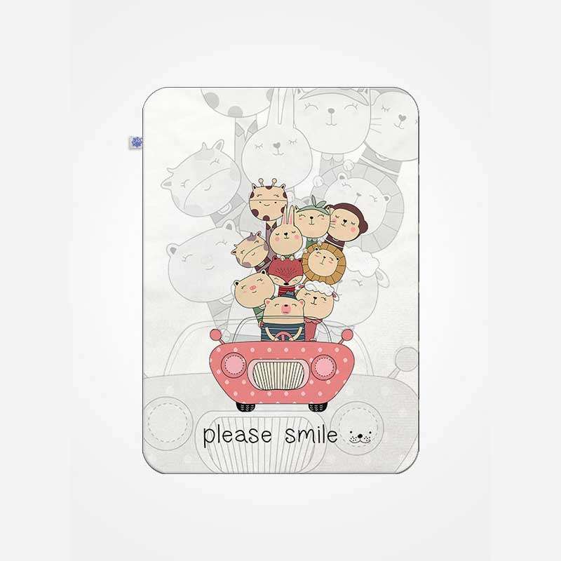 زیرانداز تعویض نوزاد شمسه نگار مدل حیوانات راننده کد P-23