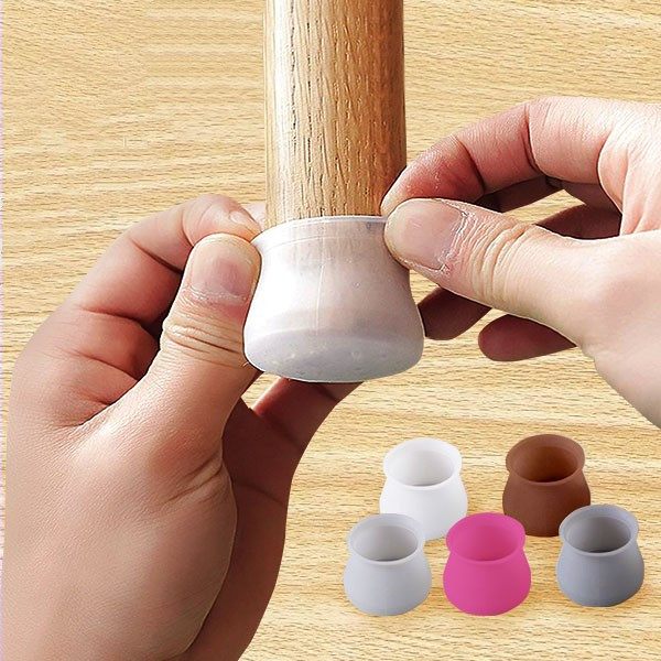 محافظ پایه مبل و میز و صندلی مدل نمددار بسته 8 عددی