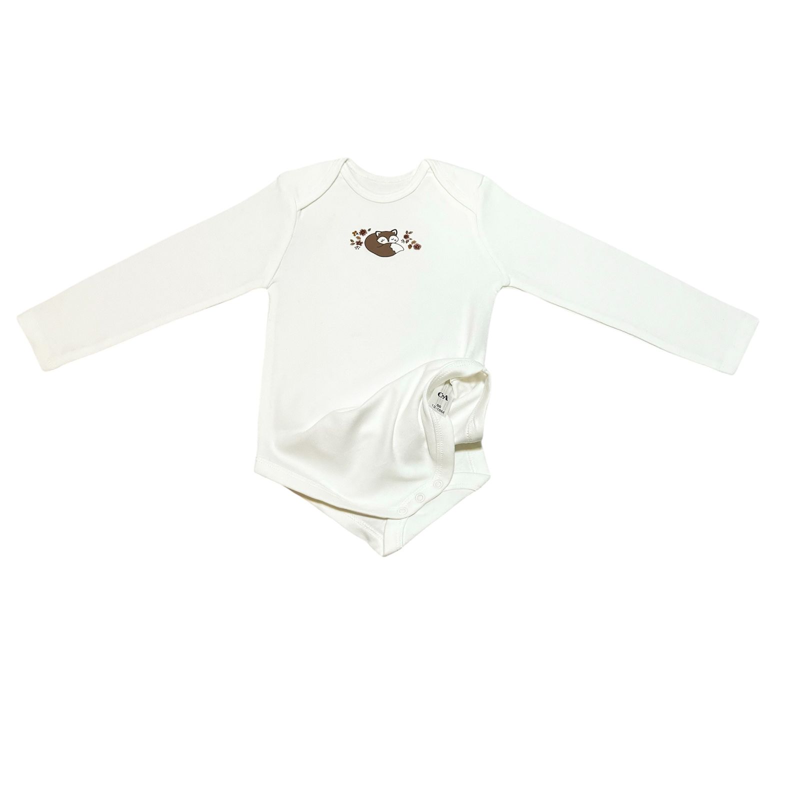 بادی آستین بلند نوزادی سی اند ای مدل 345 -  - 2