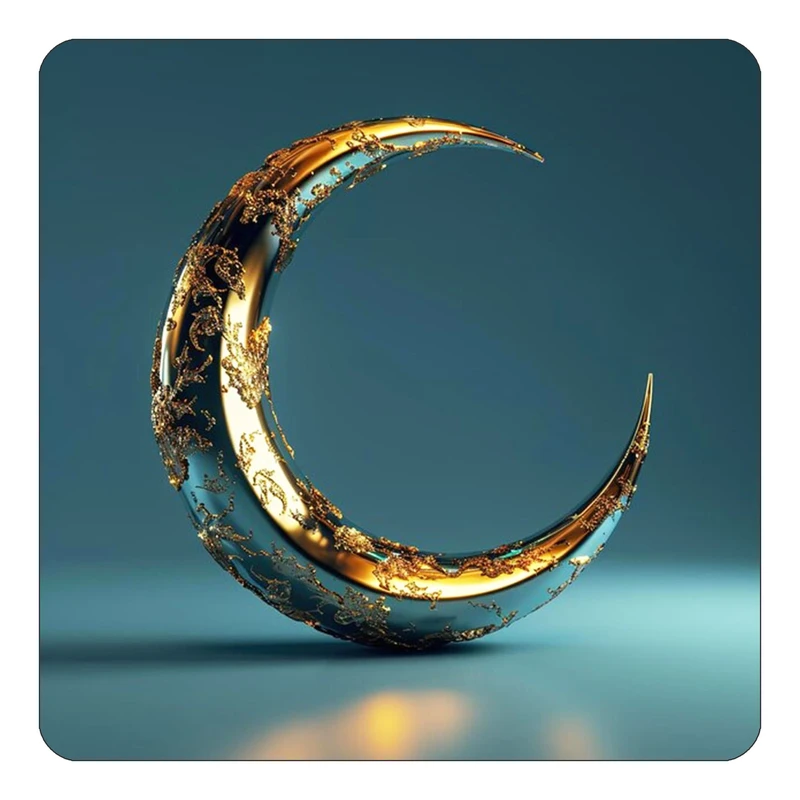 مگنت کاکتی طرح ماه و ستاره مدل mp50550