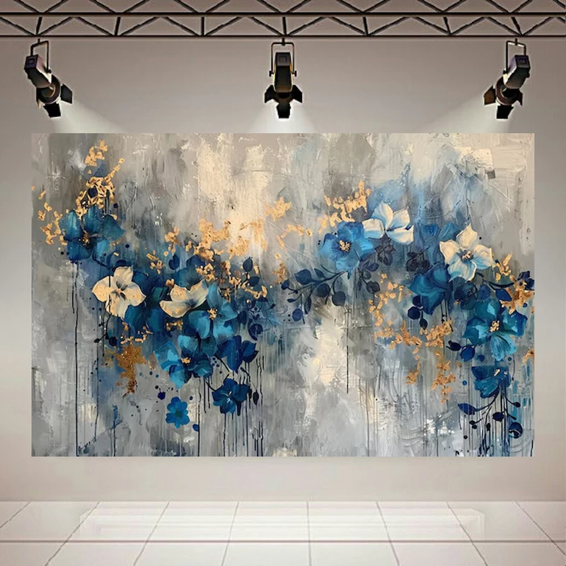 پوستر مدل بک لایت طرح انتزاعی مدل شکوفه فانتزی کد AR304783