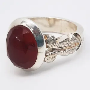 انگشتر نقره مردانه مدل sa102